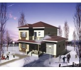 light steel frame villa