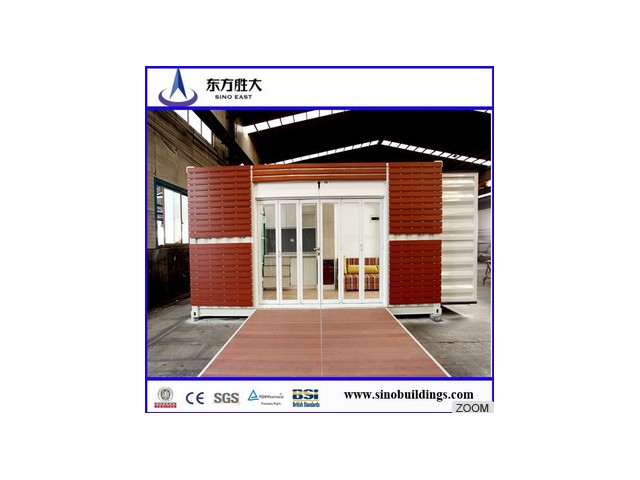 Economic pre container house for coffe house,office 20 ft,40 ft